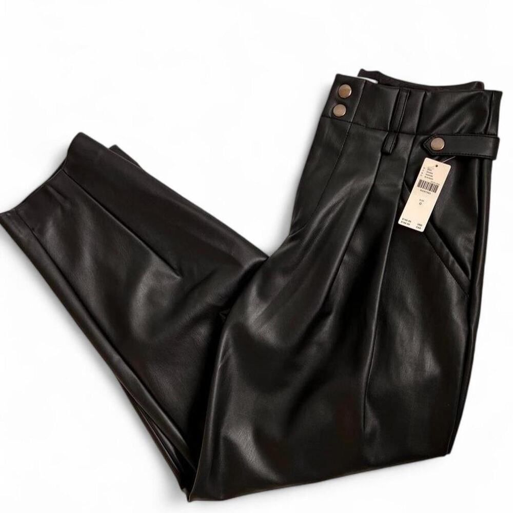Women's Faux Leather Pants Size 0